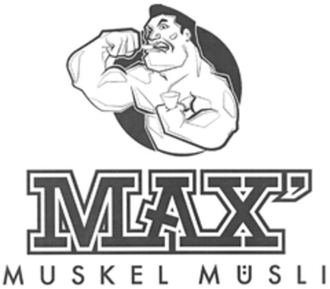 MAX´ MUSKEL MÜSLI Logo (DPMA, 21.08.2017)