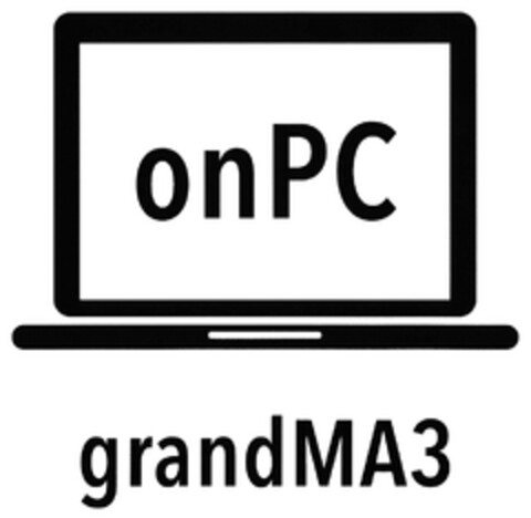 onPC grandMA3 Logo (DPMA, 19.02.2018)