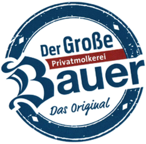 Der Große Privatmolkerei Bauer Das Original Logo (DPMA, 05/28/2019)