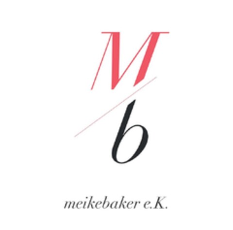 M/b meikebaker e.K. Logo (DPMA, 22.03.2019)