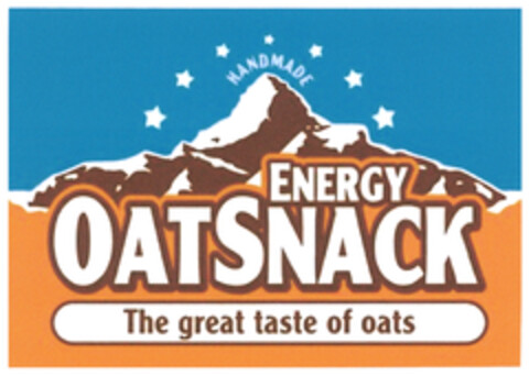 HANDMADE ENERGY OATSNACK The great taste of oats Logo (DPMA, 18.06.2021)
