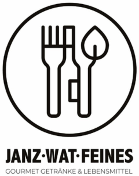 JANZ WAT FEINES GOURMET GETRÄNKE & LEBENSMITTEL Logo (DPMA, 31.01.2022)