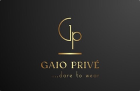 Gp GAIO PRIVÉ ...dare to wear Logo (DPMA, 05/16/2023)