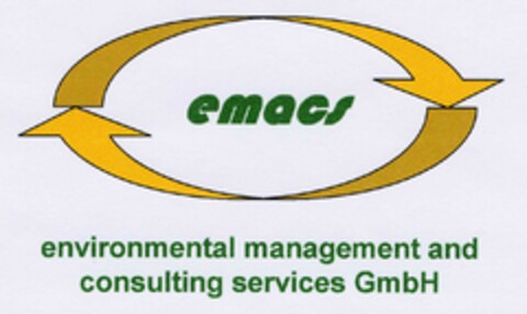 emacs environmental management and consulting services GmbH Logo (DPMA, 03.09.2002)