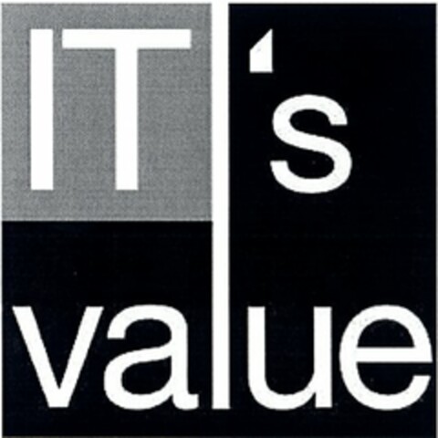 IT's value Logo (DPMA, 28.08.2003)