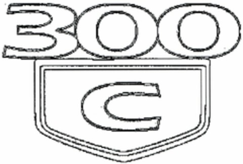 300 C Logo (DPMA, 17.09.2003)