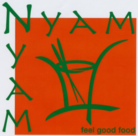 NYAM NYAM feel good food Logo (DPMA, 25.10.2004)