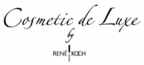 Cosmetic de Luxe by RENE KOCH Logo (DPMA, 29.07.2005)