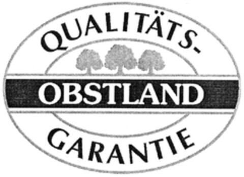 QUALITÄTS-GARANTIE OBSTLAND Logo (DPMA, 25.09.2006)