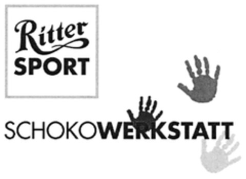 Ritter SPORT SCHOKOWERKSTATT Logo (DPMA, 12/23/2006)