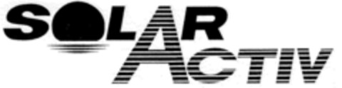 SOLAR ACTIV Logo (DPMA, 05.12.1994)