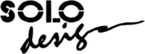 SOLO design Logo (DPMA, 27.02.1995)