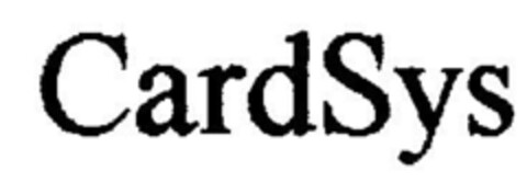 CardSys Logo (DPMA, 15.07.1995)