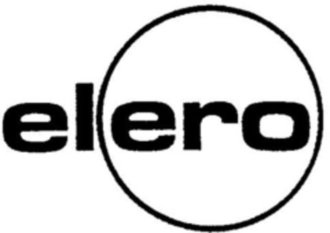 elero Logo (DPMA, 12.12.1995)