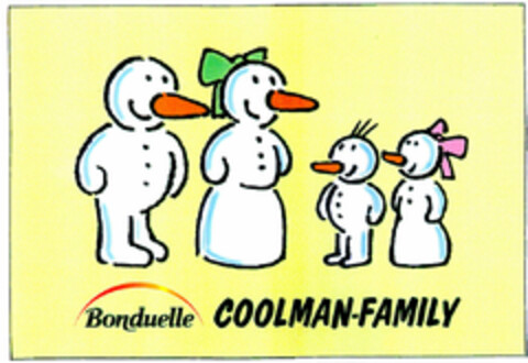 Bonduelle COOLMAN-FAMILY Logo (DPMA, 05/06/1997)