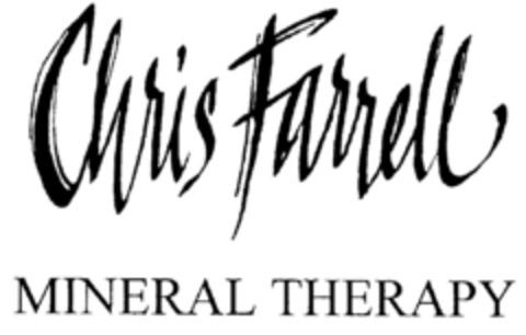 Chris Farrell MINERAL THERAPY Logo (DPMA, 15.01.1998)