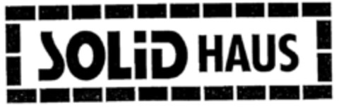 SOLID HAUS Logo (DPMA, 27.01.1998)