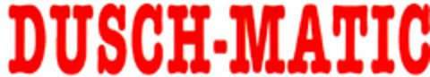 DUSCH-MATIC Logo (DPMA, 30.03.1998)