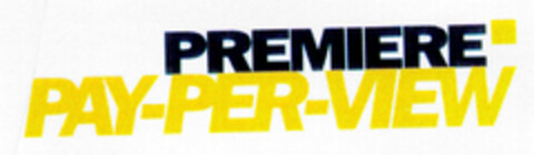 PREMIERE PAY-PER-VIEW Logo (DPMA, 06.10.1998)