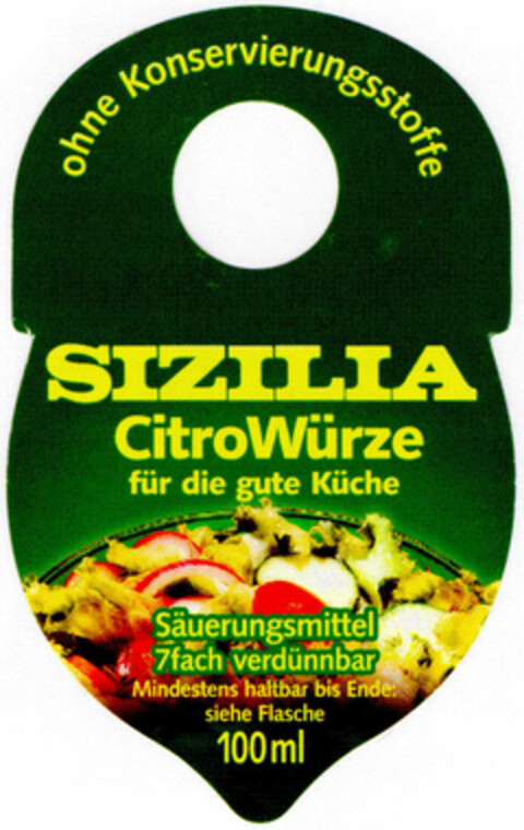 SIZILIA CitroWürze Logo (DPMA, 10.10.1998)