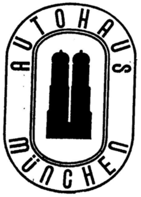 AUTOHAUS MÜNCHEN Logo (DPMA, 12/15/1998)