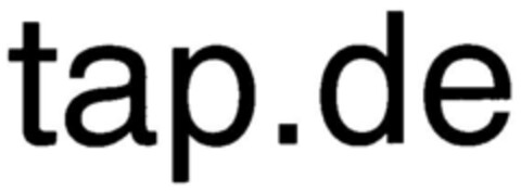 tap.de Logo (DPMA, 04.01.1999)
