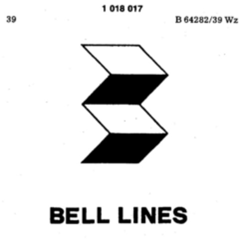 BELL LINES Logo (DPMA, 10.10.1979)