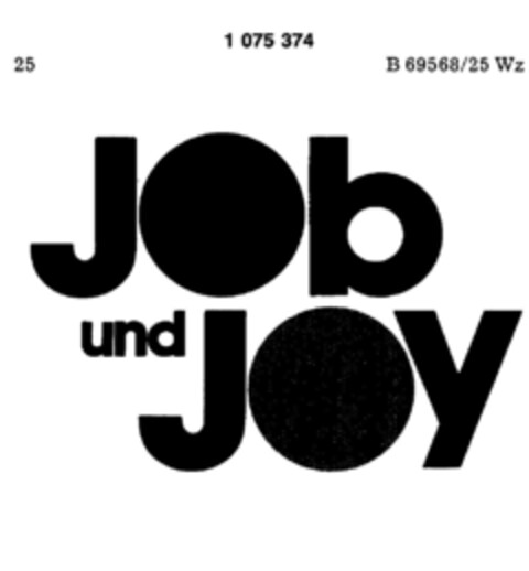 job und joy Logo (DPMA, 14.01.1982)