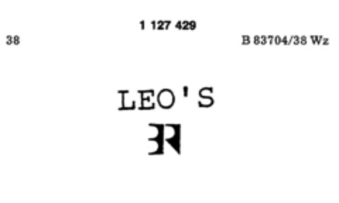BR LEO`s Logo (DPMA, 01/23/1988)
