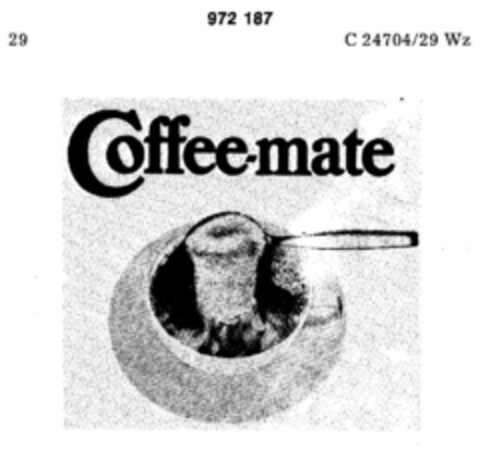 Coffee-mate Logo (DPMA, 01.04.1975)