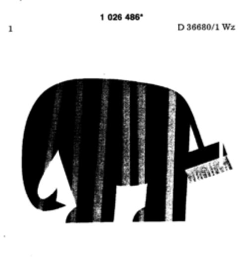 1026486 Logo (DPMA, 02.10.1981)