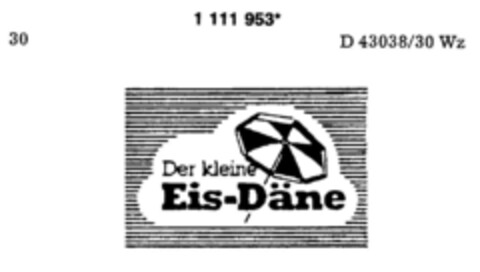 Der kleine Eis-Däne Logo (DPMA, 02/18/1987)