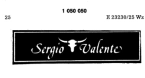 Sergio Valente Logo (DPMA, 13.10.1982)