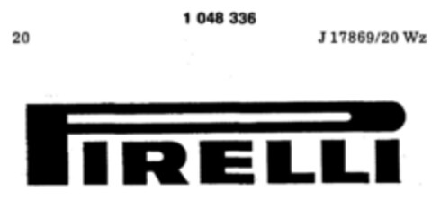 PIRELLI Logo (DPMA, 20.10.1982)