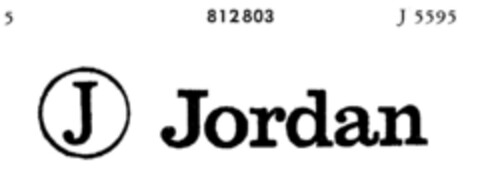 J Jordan Logo (DPMA, 04.12.1964)