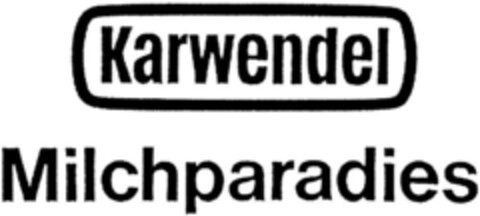 Karwendel Milchparadies Logo (DPMA, 08.11.1991)