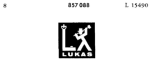LUKAS Logo (DPMA, 14.03.1968)