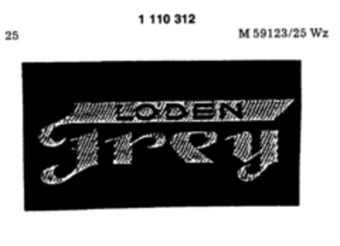 LODEN Frey Logo (DPMA, 27.08.1986)