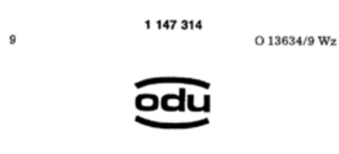 odu Logo (DPMA, 12/02/1988)