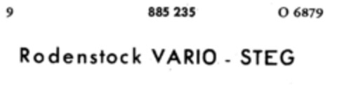Rodenstock VARIO-STEG Logo (DPMA, 25.08.1970)