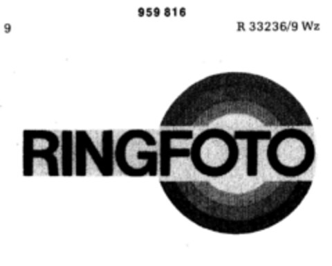 RINGFOTO Logo (DPMA, 11.08.1976)