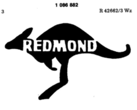 REDMOND Logo (DPMA, 19.12.1984)