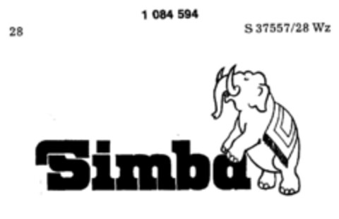 Simba Logo (DPMA, 05/08/1982)