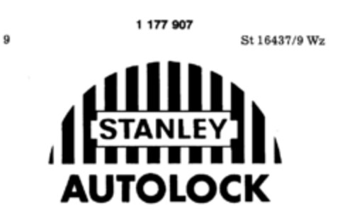 STANLEY AUTOLOCK Logo (DPMA, 11/03/1989)