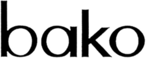 bako Logo (DPMA, 29.01.1994)