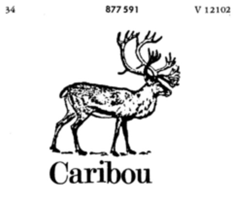 Caribou Logo (DPMA, 30.12.1968)