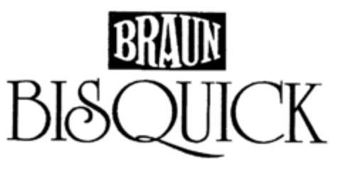 BRAUN BISQUICK Logo (DPMA, 20.07.1990)