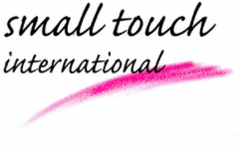 small touch international Logo (DPMA, 11.01.2000)