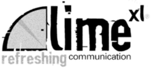 lime refreshing communication Logo (DPMA, 06/23/2000)