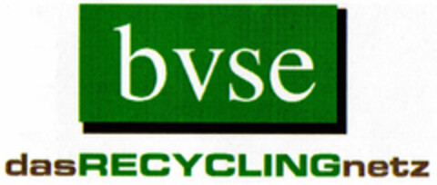 bvse dasRECYCLINGnetz Logo (DPMA, 08/10/2000)